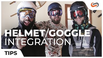Snowboarding Helmet and Goggle Integration - From Dad to Rad!