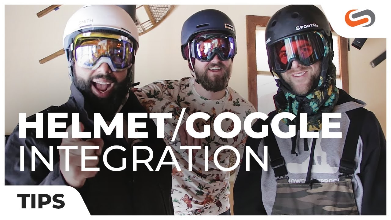 Snowboarding Helmet and Goggle Integration - From Dad to Rad! | SportRx -  YouTube