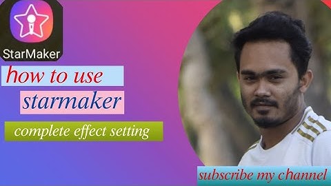 Starmaker customs setting with all effects। how to setting your starmaker customs effects