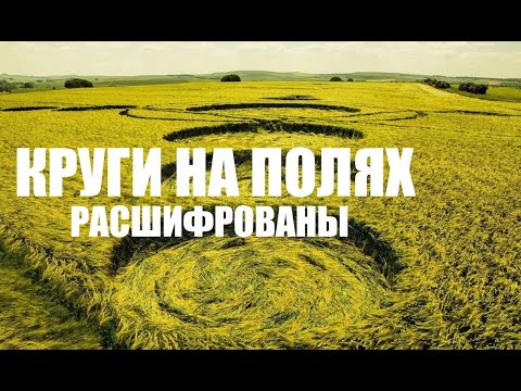 КРУГИ НА ПОЛЯХ РАСШИФРОВАНЫ. ЧТО ОЗНАЧАЮТ РИСУНКИ НА ПОЛЯХ.