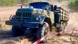 ЗИЛ-131 УАЗ-452 Tatra-813 Militärfahrzeugtreffen Mahlwinkel 2019