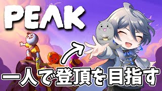 [ #PEAK ] 一人で完全登頂を目指す!! #初見プレイ #ソロプレイ