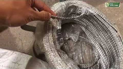 DÂY ĐỒNG BỆN TIẾP ĐỊA THANG MÁNG CÁP ✅ NAM QUỐC THỊNH