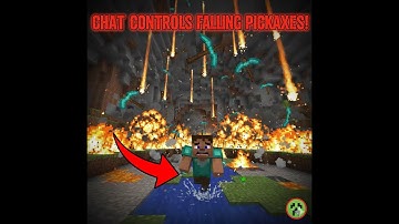 Falling Pickaxe Game but CHAT Controls EVERYTHING!!!