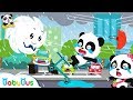 Be Careful! A Typhoon is Coming | Super Panda Rescue Team | Kids Safety Tips | BabyBus Cartoon