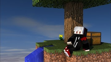 i started one block smp for Minecraft pocket edition 1.19.51  || season 1 ||     episode 1