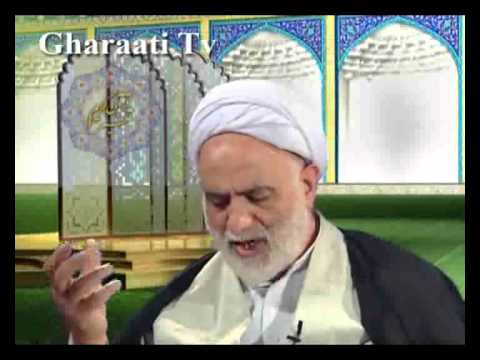 قرائتي تفسير آيه 34 و 35 سوره نور خداوند نور آسمانها و زمين