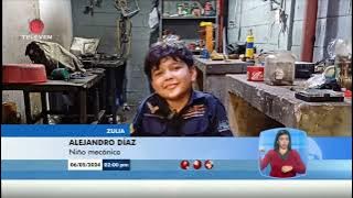 Niño zuliano es experto en reparar camionetas – El Noticiero emisión meridiana 07/05/24