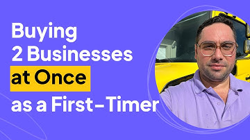 Buying 2 Businesses at Once as a First-Timer | Mike Okhravi Interview