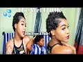 I Tried The "WET LOOK" On My Short Natural Hair! LAYED & SLAYED