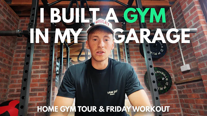 I BUILT A GYM IN MY GARAGE | HOME GYM TOUR & WORKOUT
