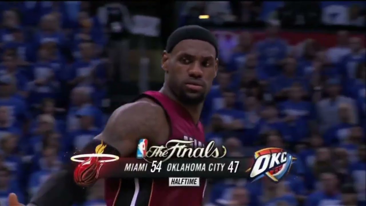 LeBron James 1st Championship, Game 5 Highlights vs Thunder 2012