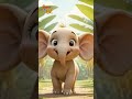 El Elefantito - The Little Elephant | Spanish Nursery Rhymes for Children's | Galatta Kids | Shorts