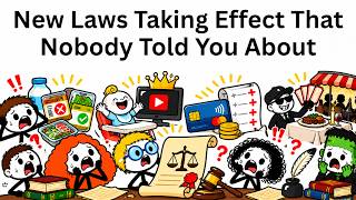 New Laws Taking Effect That Nobody Told You About
