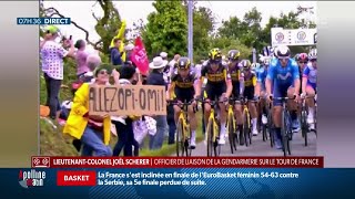 Tour de France: après la chute massive dans le peloton samedi, le public est rappelé à l'ordre