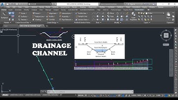 Drainage Channel/Ditch Design & Cut/Fill Quantity Calculation in Civil 3D