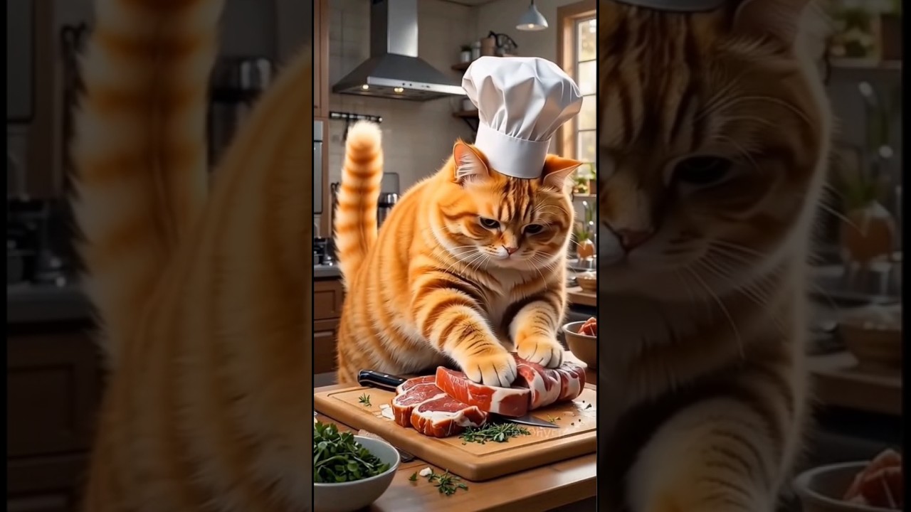 🐑 “The Cat Who Stole a Lamb – A Sweet Start, a Dark Ending!” 🐾