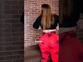 Red tie-dye leggings outfit check, would you wear this? 😳 #ootd #leggings #shorts