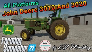 John Deere 3010/3020|𝗙𝗦𝟮𝟮|by EY modding