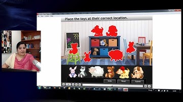 One-to-One Drag and Drop Interaction: Placing Soft Toys over their Placeholders