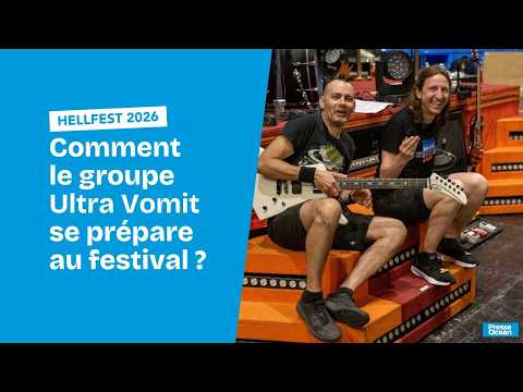 Hellfest : Ultra Vomit « serein » avant le festival et déterminé à en « foutre plein la gueule »