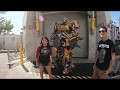 Transformer Meet and Greet - Bumble Bee at Universal Studios