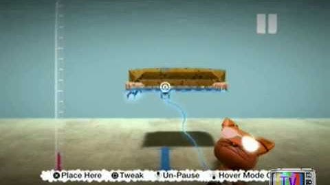 How to  make a hover board in little big planet