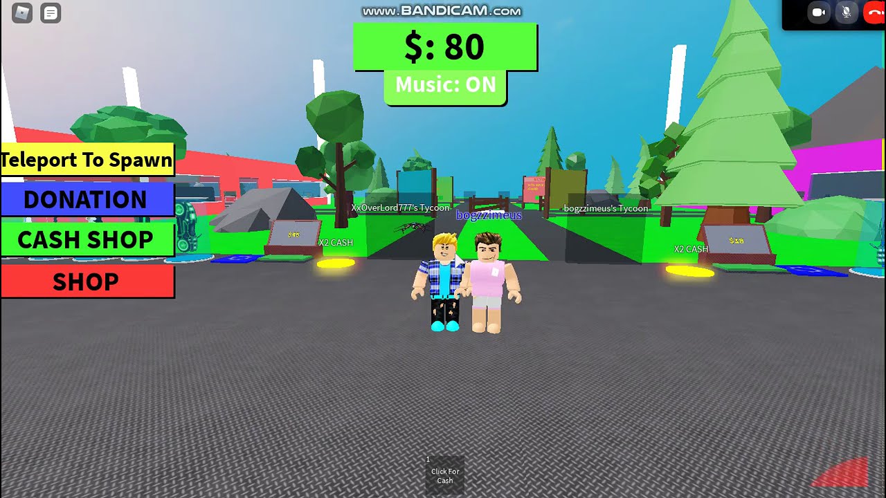 Я с моим другом bogzzi зашел🧸 2 Player Toys Shop Tycoon 🧸