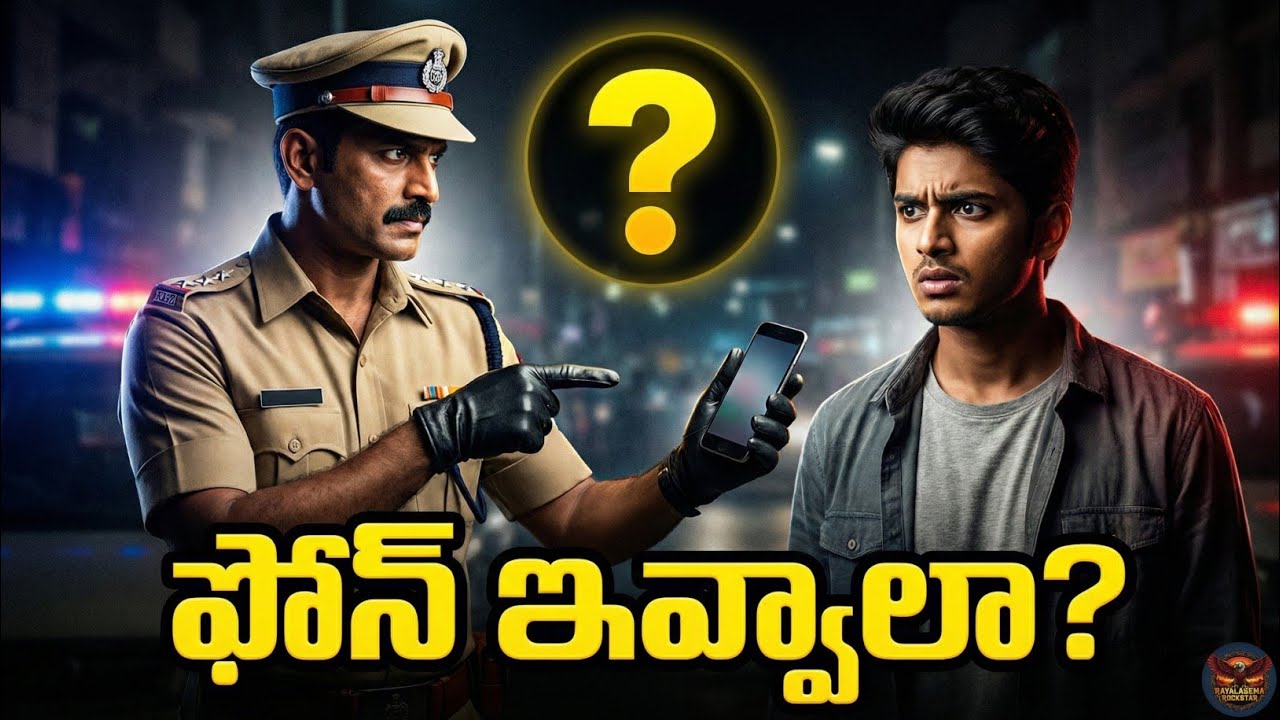 నీ హక్కులు నీకు తెలుసా? | Police Rules & Public Rights Explained in Telugu