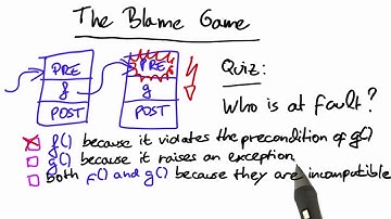 The Blame Game Solution - Software Debugging
