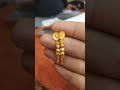 Beautiful  gold earrings in light weight 