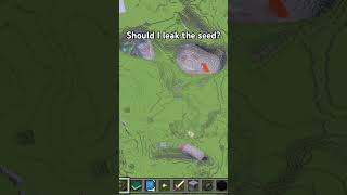 Should I leak the seed #helpmemakethismakesense