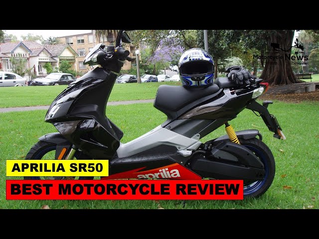 APRILIA SR50 BEST MOTORCYCLE REVIEW Single cylinder two stroke 