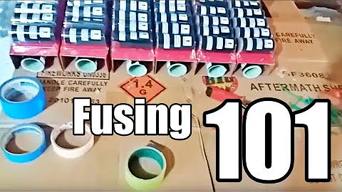 How To Connect Fireworks Fuses Together For Reliable Connections