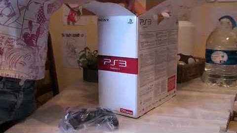 Lockerz.com Unboxing! PS3 Slim / Purse 120gb