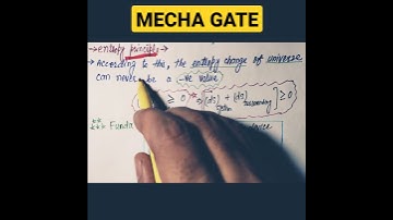 ENTROPY #shorts #youtubeshorts #mechanical #gate #mechagate #engineering #trending #thermodynamics