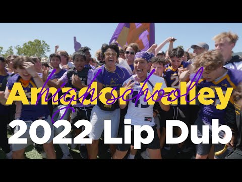 Amador Valley High School Lip Dub 2022