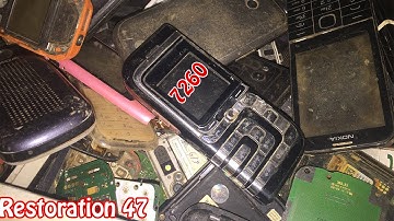 Restoration nokia 7260 phone | Restoration of old phones (HP SULTAN era 2000an)