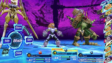 Digimon Story Cyber Sleuth: Complete Edition / Nintendo Switch, SkullMeramon Battle