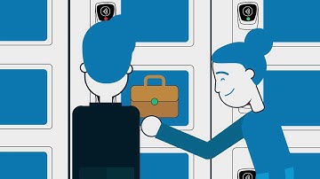 eLocker Hot Lockers - Sharing lockers for staff in the workplace