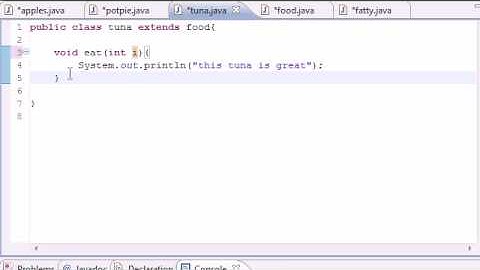 Java Programming Tutorial - 57 - Overriding Rules