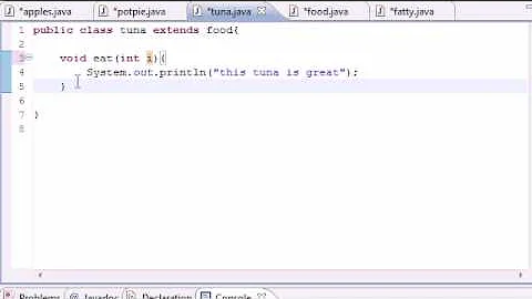 Java Programming Tutorial - 57 - Overriding Rules