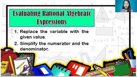 Grade 8 (Quarter 1 Week 3)- Rational Algebraic Expressions