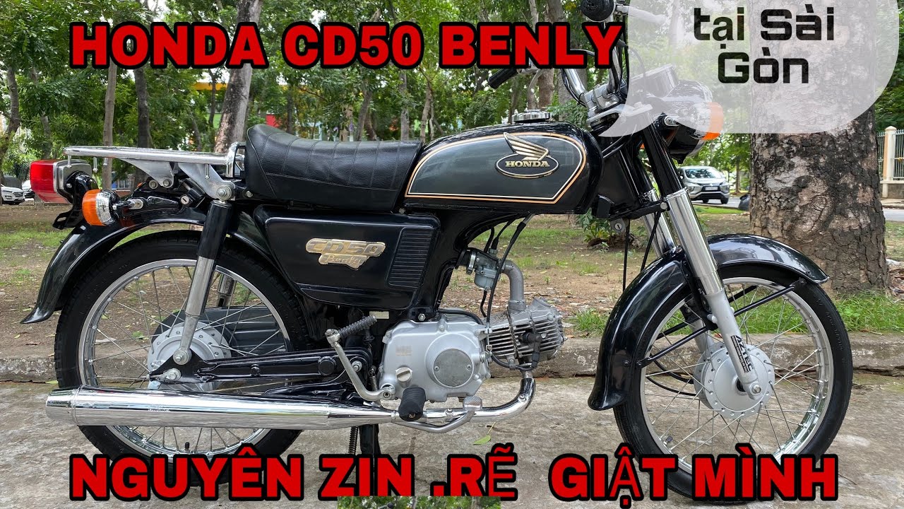 Xe máy Honda CD50 43 năm tuổi chưa từng đổ xăng 800 triệu