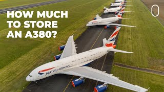 How Much Does It Cost To Store An Airbus A380?
