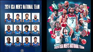 l'Équipe USA BasketBall pour Paris 2024