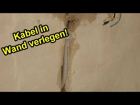 Video: Kabel im Sockel verlegen: Vor- und Nachteile