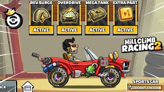 Hill Climb Racing 2  NEW MASTERY SPORTS CAR UNLOCKED