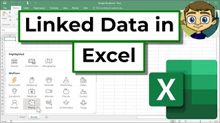 Using Linked Data Types in Excel