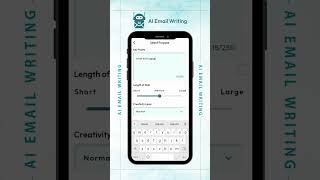 INTRODUCTION OF AI EMAIL WRITING APP screenshot 1